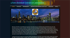 Desktop Screenshot of fiveboroelectric.com